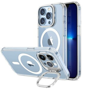 �y�f�U�C����܃V���[�Y!�zESR iPhone 13 Pro �P�[�X MagSafe�Ή� 3�{�ČRMIL�K�i �X�^���h�t�� �p�x�����\ 3WAY�u�� HaloLock���� ���C�����X�Ή� �u�ԏ[�d �ϏՌ� �J�����ی� ���h�~�w�� ���ϋv��