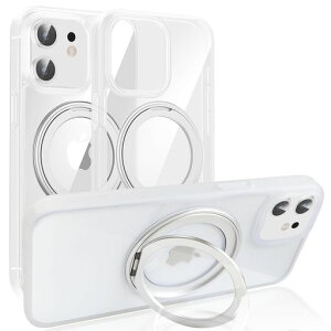 YUYIBX}zP[XΉiPhone11pP[XNAMagsafeΉOtCX[dCn[hP[XPCpl+TPUop[ɓKpACtH11pJo[(zCgiPhone11)