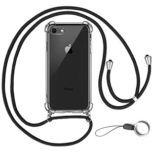 OJBSENiPhoneSE3/2�p�P�[�X�A�C�t�H��SE��3����/��2����P�[�XiPhone7/8�p�J�o�[[�X�g���b�v2��t��]���߉\�ȃV�����_�[��������|���R�t�����^����PC+�y�ʃV���R��TPU�o���p�[