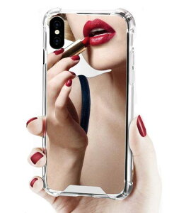 ΉiPhone12ProMaxP[XVv~[ʃfUCKXSʃNATPUop[ACtH12ProMaxgѓdbیJo[(MirrorBackSilveriPhone