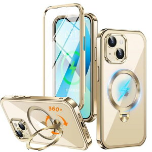 y360°]CDX^hEʊSیEMagSafeΉzNIANGUOiPhone13pP[X[cEB_]X^hE萫][{̂̐FE\tgbLop[&SMۏ!]Xgbvz[c