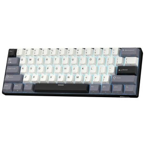 RK ROYAL KLUDGE RK61 ���C�����X���J�j�J���L�[�{�[�h�A60% �g���v�����[�h BT5.0/2.4G/USB-C