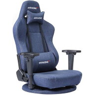 AKRacing ゲーミング 座椅子 極坐(ぎょくざ) デニム Gyokuza Denim 国産デニム素材採用 180度リクライニ…