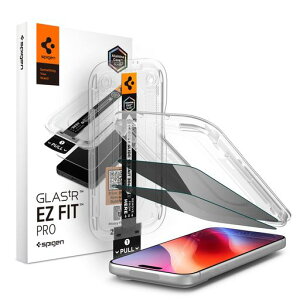 Spigen iPhone 18 Pro �K���X�t�B���� �`�����h�~ �v���C�o�V�[�ی� 2������ EZ Fit Pro