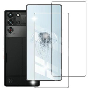 �Ή� REDMAGIC 10 Pro/REDMAGIC 10 Pro+ �K���X�t�B����2���Z�b�g �S�ʕی� �ی�t�B����