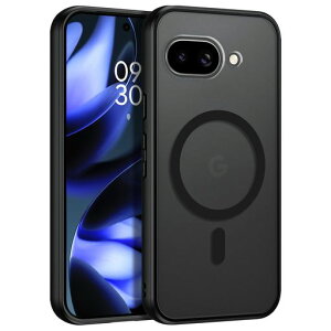 VENINGOGooglePixel9aケースピクセル9aカバーMagSafe対応ワイヤレス充電対応マグネットTPU+PCスマホケースシンプル人気滑り止め薄型軽量耐衝撃指紋防止レンズ保護グーグルピクセル9a