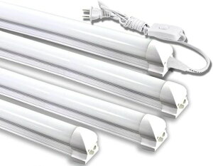 LED�u����40W�`����̌^LED�u����T8LED����18Wled6000K-6500K�����F�V��Ɩ��o�[���C�g�x�[�X���C�g120cm�u�������Z�b�gled�Ɩ��H���s�v�y�ʘA���R�[�h�t���X�C�b�`�t���y4�{����z