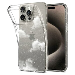 Spigen�R���{���[�V����iPhone15ProMax�P�[�X�N���A�L���L���y�ʕČRMIL�K�i���L�b�h�E�N���X�^��ACS07565-XI11070(�N���X�^���E�N�I�[�c/�h���[���E�N���E�h)