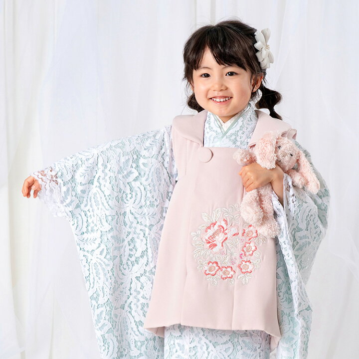 楽天市場】七五三 着物 3歳 三つ身 単品 女の子着付けマニュアル付き 