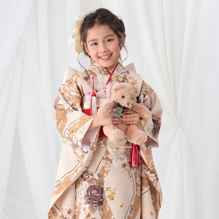 楽天市場】七五三 着物 7歳 四つ身 単品 女の子着付けマニュアル付き 