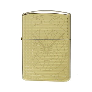 Zippo ジッポー オイルライター ポリゴン クロック チタンコーティング ゴールド アーマーケース Polygon Clock TC (G) Titanium Coating Gold