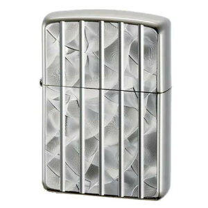 Zippo ジッポー オイルライター 162SWCA ランダムウェーブカット アーマーベース 両面加工