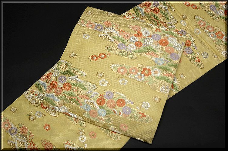 京都西陣老舗「服部織物謹製」 こはく錦製造元 袋帯 | 和あそび 京水月