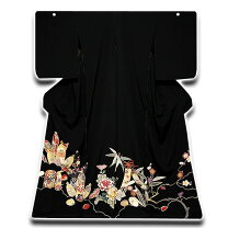 楽天市場】金駒刺繍 黒留袖の通販