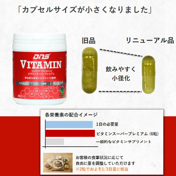 楽天市場】【土日も稼働】【2点目500円オフ】DNS ビタミン スーパー 