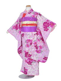 【レンタル】 七五三 レンタル 着物 7歳 女の子 753 レンタル 7歳女児 紫 ハマナス フルセット 七歳 着物 レンタル 七五三セット 7歳女の子 子供 貸衣装 和装 結婚式 前撮り お宮参り 記念撮影 7才レンタル お正月 新品足袋プレゼント 往復送料無料 115cm~125cm