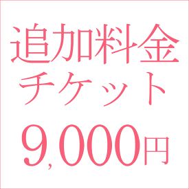 追加料金9000円