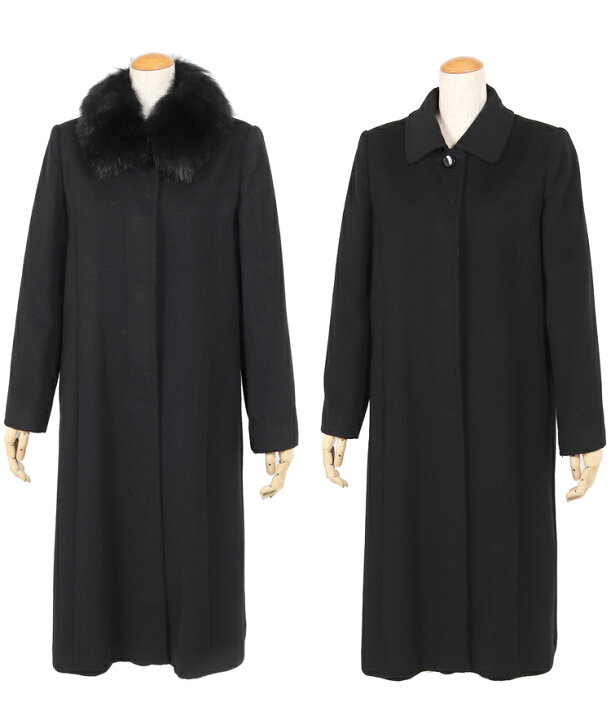 楽天市場】カシミヤ入り フォーマルコート 312（M・L・LL）比翼ボタン 