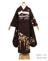 楽天市場】ブラウン（種類（着物）振袖）（着物セット｜和服 