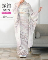 楽天市場】振袖 辻が花（カラーホワイト）（和服｜レディース 