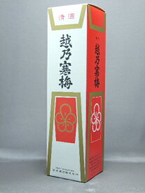 越乃寒梅 専用カートン　1800ml　新潟県産 中部【ギフト 日本酒 焼酎】