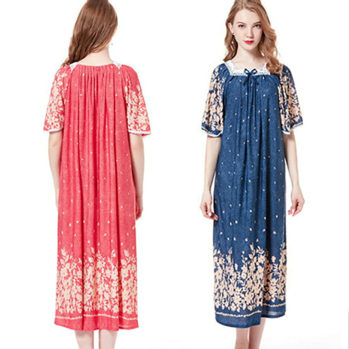 超可愛い ネグリジェ ガウン ナイトウェア ルームウェア レディース レースパジャマ ワンピース 刺繍 半袖 女性 姫 春夏ネグリジェ 白 部屋着 黒 最大95 オフ レディース