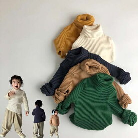 ニット セーター キッズ 子供服 女の子 男の子 トップス 長袖 洗える ベビー服 セーター カットソー ハイネック ジュニア 赤ちゃん 春秋冬 防寒 暖かい おしゃれ 可愛い クリスマス 誕生日 プレゼント 入園 入学 幼稚園 小学生 140 130 120 110 100 90 80cm お出かけ