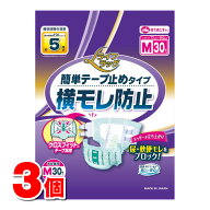 くらしリズム ライフラッグ 簡単テープ止めタイプ 横モレ防止 Mサイズ 30枚　×3個