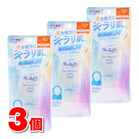ロート製薬 スキンアクア スーパーモイスチャーUVライトアップエッセンス 70g　×3個 ★