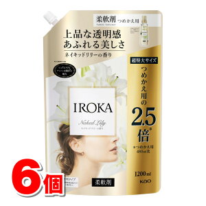 ԉ IROKA lCLbh[ XpEg 1200mL@×6