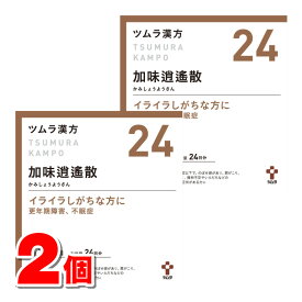 【第2類医薬品】 ツムラ ツムラ漢方24 加味逍遙散エキス顆粒 48包　×2個