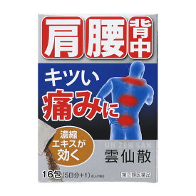 【指定第2類医薬品】 摩耶堂製薬 雲仙散 16包 【セルフメディケーション税制対象商品】 ★