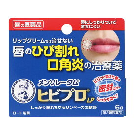 【第3類医薬品】 ロート製薬 メンソレータム ヒビプロLP 6g ★