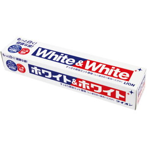 ライオン ホワイト ホワイトライオン 150g 歯磨き粉 価格比較 価格 Com
