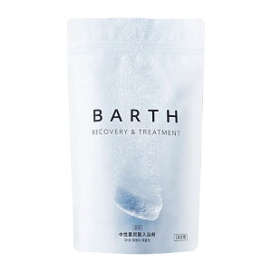 【医薬部外品】 アース製薬 薬用BARTH 中性重炭酸入浴剤 バース 30錠 ○