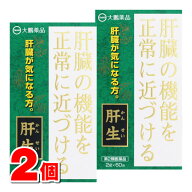 【第2類医薬品】 大鵬薬品工業 肝生 2g×60包　×2個