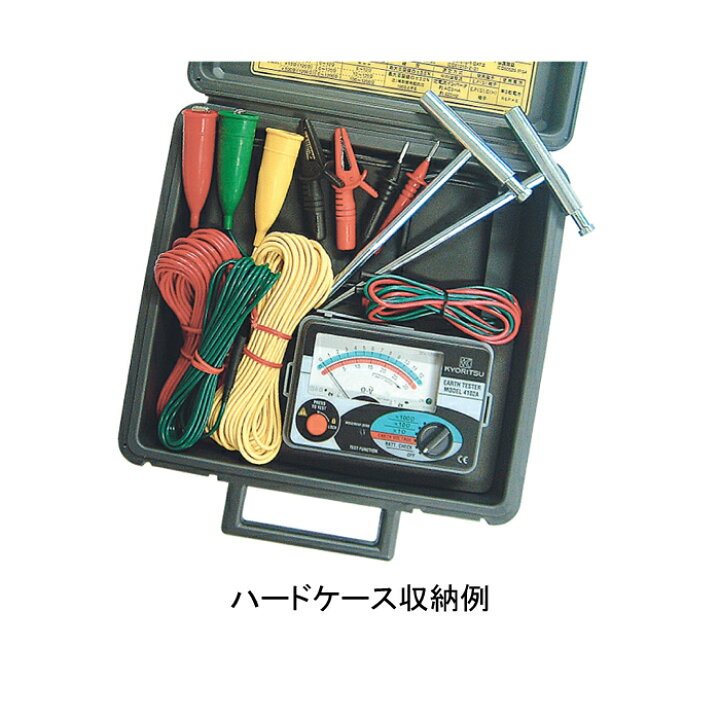 楽天市場】【メーカー公式ショップ】アナログ接地抵抗計 MODEL 4102A 