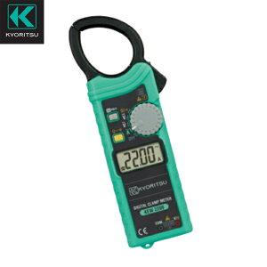 �y���[�J�[�����V���b�v�zAC�𗬓d������p�N�����v���[�^ KEW 2200 ���^�E�y�ʂŋ����ꏊ�̑��肪�\ �����d�C�v��(KYORITSU)