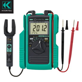 【メーカー公式ショップ】AC/DCクランプ付デジタルマルチメータ KEW MATE 2012RA テスタに交流・直流電流が測定できるクランプ付き 共立電気計器(KYORITSU)