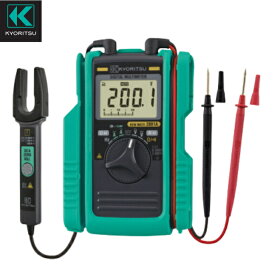 AC/DCクランプ付デジタルマルチメータ KEW MATE 2001A テスターに交流・直流電流が測定できるクランプ付き 共立電気計器(KYORITSU)