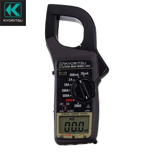 y[J[VbvzRdEדdpNv[^ MODEL 2412 40mmE\0.01mA dCv(KYORITSU)