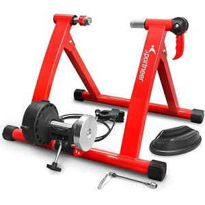 自転車ローラー台 固定ローラー 自転車トレーニング 固定式 6段階負荷調整 マグネット式 26〜28インチに対応 サイクルトレーナー 自転車トレーナー 折りたたみ エクササイズ フィットネスト