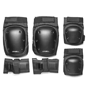 �X�P�[�g�{�[�h �v���e�N�^�[ 6�_�Z�b�g ��� �I �G�K�[�h�X�P�[�g�{�[�h�p�p�b�h �q���p�Ƒ�l�p �ی� ���[�ܕt�� ((L�T�C�Y�c175CM�`�iMENS�j)