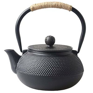 南 部鉄瓶 鉄器 急須 鉄分補給 おしゃれ ティーポット 直火 ih 対応 0.8L