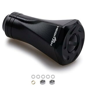 23mm ���[�� �n���h�� �m�u 9.5g 10�F �V�}�m �_�C�� �ʗp (Shimano) Type A (Daiwa) Type S �p 70�q��A���~�� Tornado Series (�u���b�N) (230)