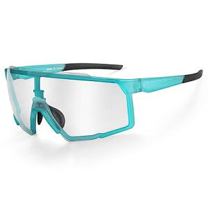 (ロックブロス)サングラス 偏光 調光 スポーツサングラス 自転車 メガネ 超軽量 UV400 曇らない 防風 防砂 耐衝撃 クリア ロードバイク 登山 釣り ゴルフ ランニング テニス マラソン メンズ レ