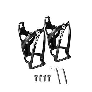 自転車 ボトルケージ バイク ドリンクホルダー 超軽量 伸縮性がよく ウォーターボトルケージ 取り付け工具付き 使用便利 ロードバイク/クロスバイク/マウンテンバイクに適用 2個セット (ブ