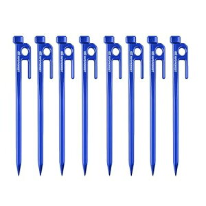 【業界初】 鍛造ペグ アルミ製 ペグ キャンプペグ 20cm/30cm 4本/8本セット 一体成型 溶接なし テントペグ 超軽量 高強度 錆びにくい テント用 タープ用 アウトドア/キャンプ 用品 岩場 砂浜 砂