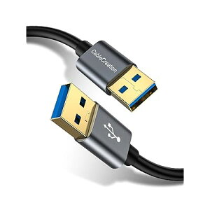 USB 3.0P[u, USB 3.0 A (IX) - (IX) USB to USBP[u HDDGN[WAJA菑{[hAWG[^[ȂǑΉ Xy[XO[ 0.5m