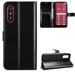 For 炭炭X}[gtH Lite MR01 P[X 蒠^ For FCNT Rakuraku Lite MR01 P[X 蒠^  PU U[P[X X^h@\ h~ Ռz X^CbV u ϏՌ For FC